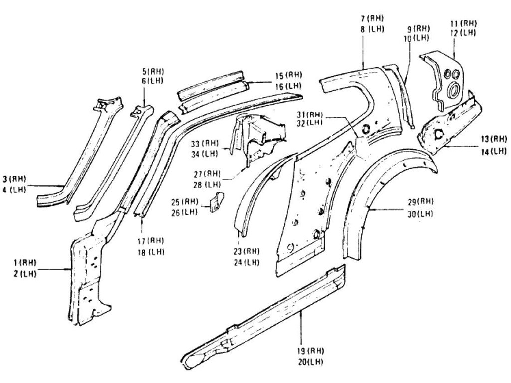 Body Side Panel & Sill