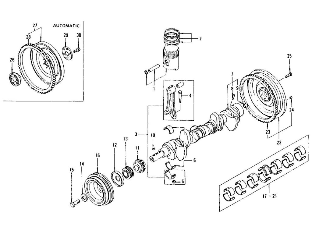 Piston & Crankshaft