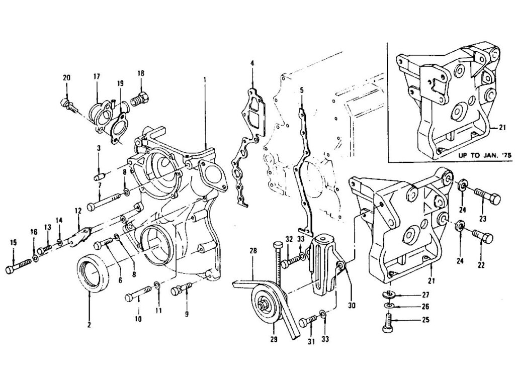 Front Cover & Compressor Mounting