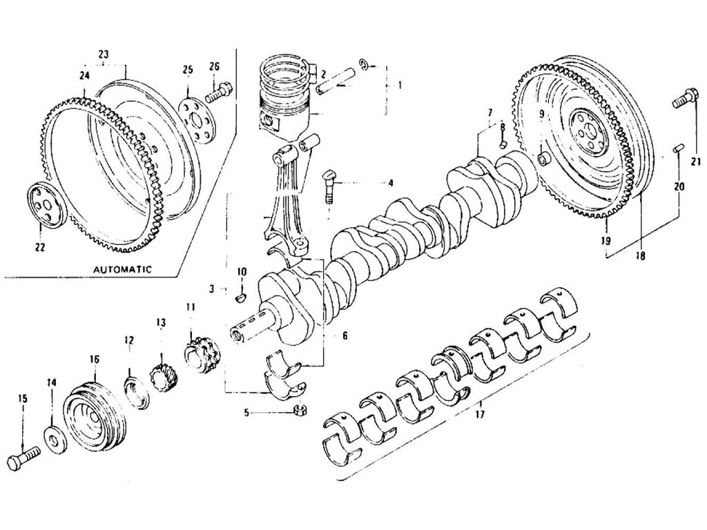 Piston & Crankshaft