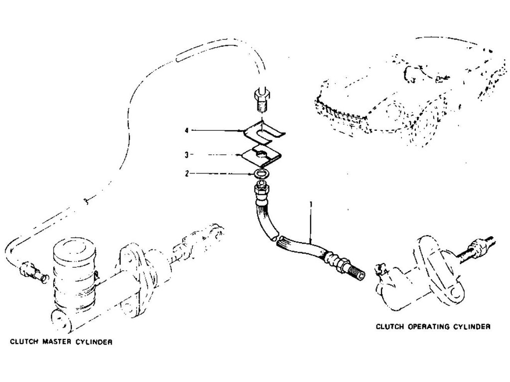 Clutch Control Hose