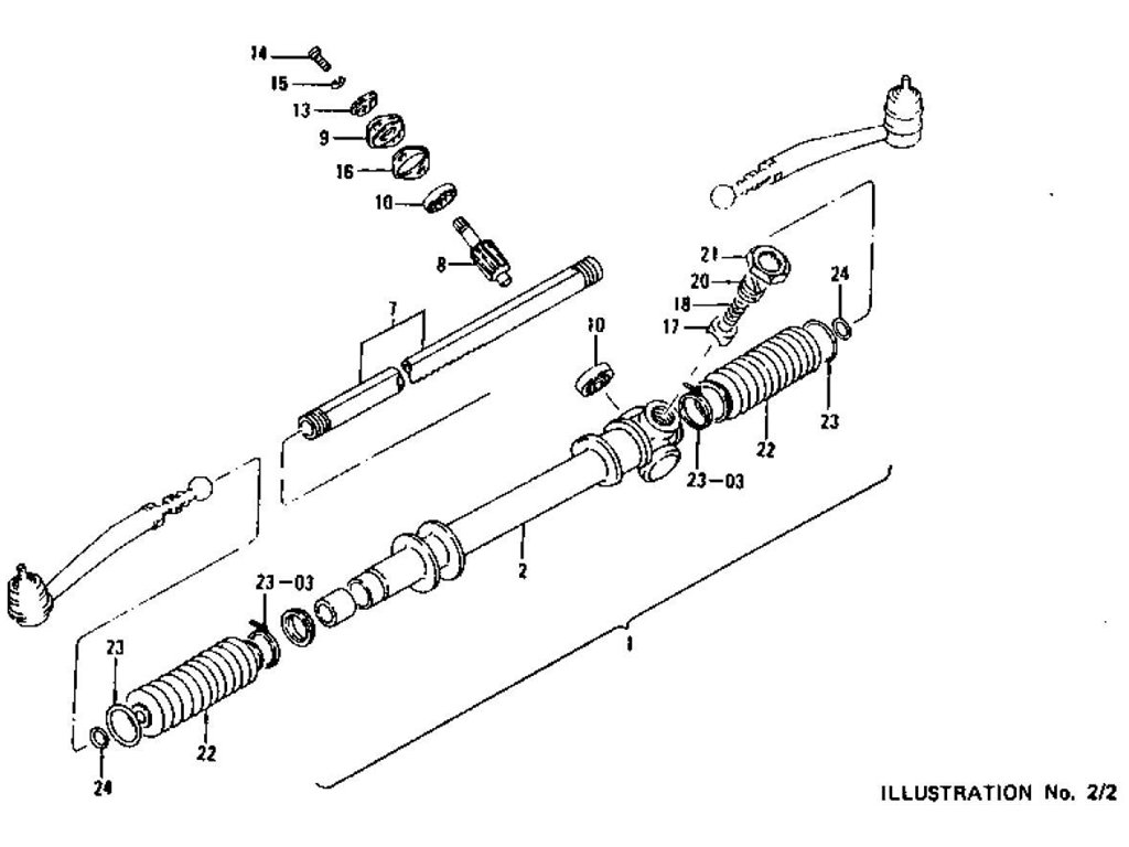 Steering Gear (Rack & Pinion Type)